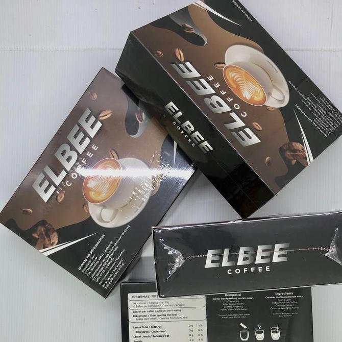 Opinkrandam - ELBEE COFFEE new packing 1 box isi 10 sachet