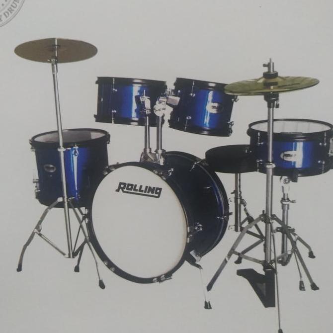 DRUM SET JUNIOR ROLLING JBJ-1049A/DRUM KECIL/DRUM SET ROLLING/DRUM
