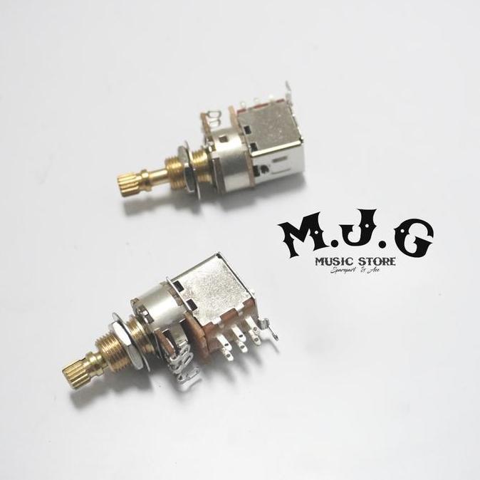 Potensio Pushpull Pushpush A500K B500K Tanpa Ditarik Cts Dimarzio