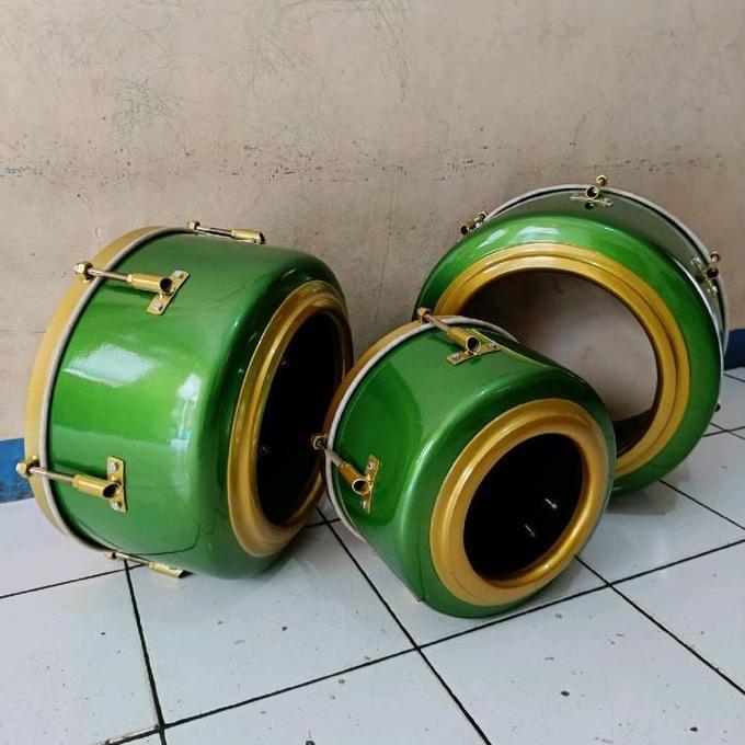 Bass Hadroh Kulit Jepara 35cm 50cm 55cm