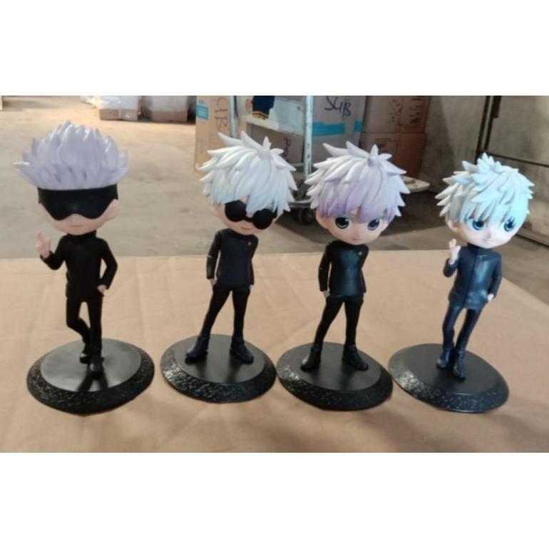 gojo satoru jujutsu kaisen figure model. QPosket Diskon