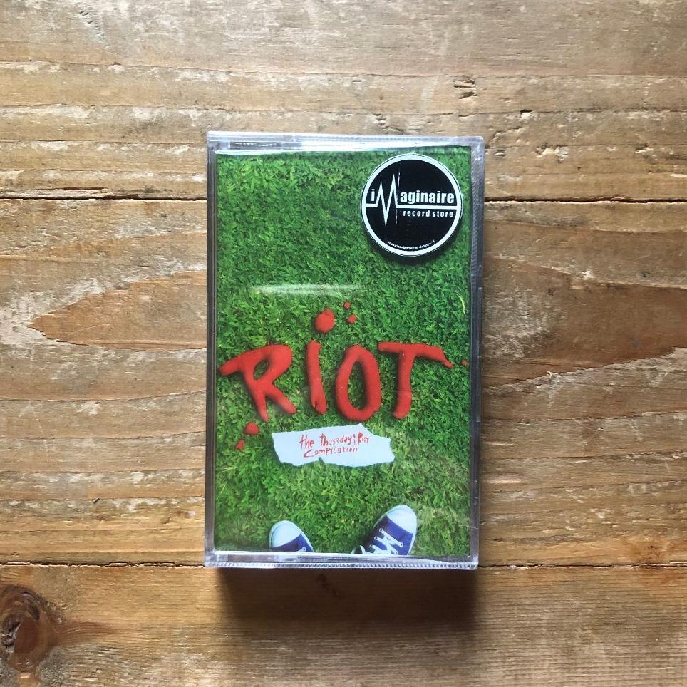 Kaset Pita Lokal Various Artist V/A - Riot The Thusrday Thursday Riot Compilation Cassette Original 