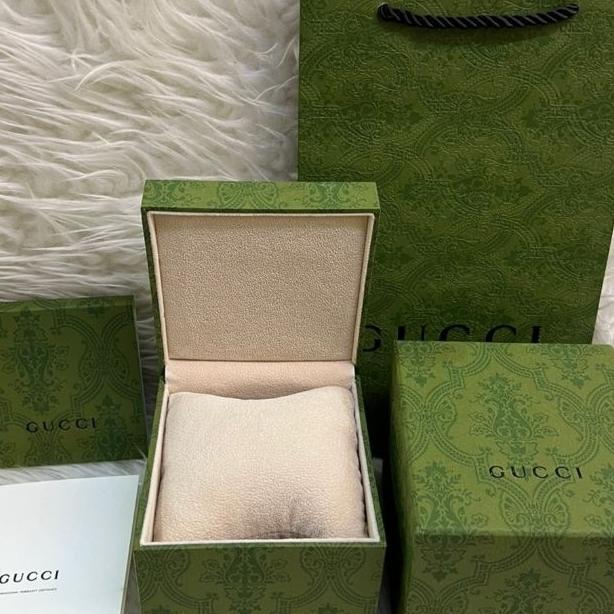 Kotak Box Jam Tangan Merk Gucci Watch Model Original Fullset