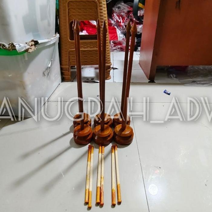 Tiang Vandel Meja Tiang Vandel Tanpa Bendera + Palang Vandel