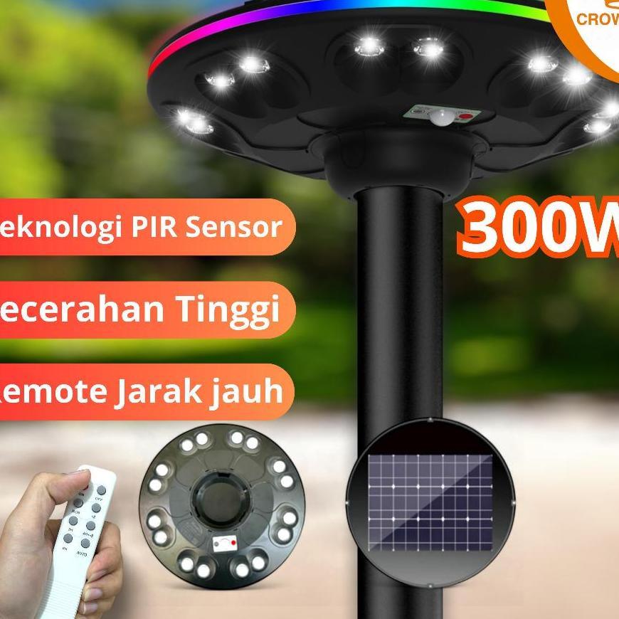 Lampu Taman Led Solar Cell 300 Watt Lampu Taman Solar Panel