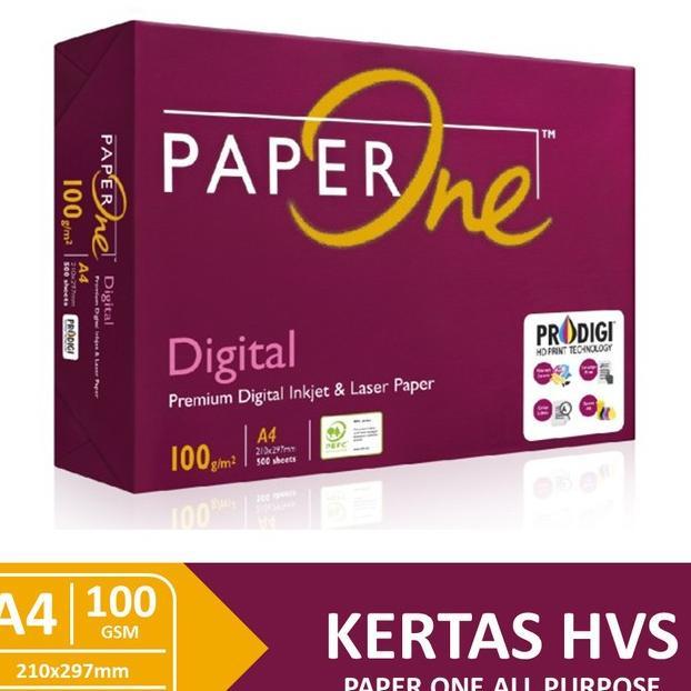 Kertas Hvs A4 100Gr Paper One