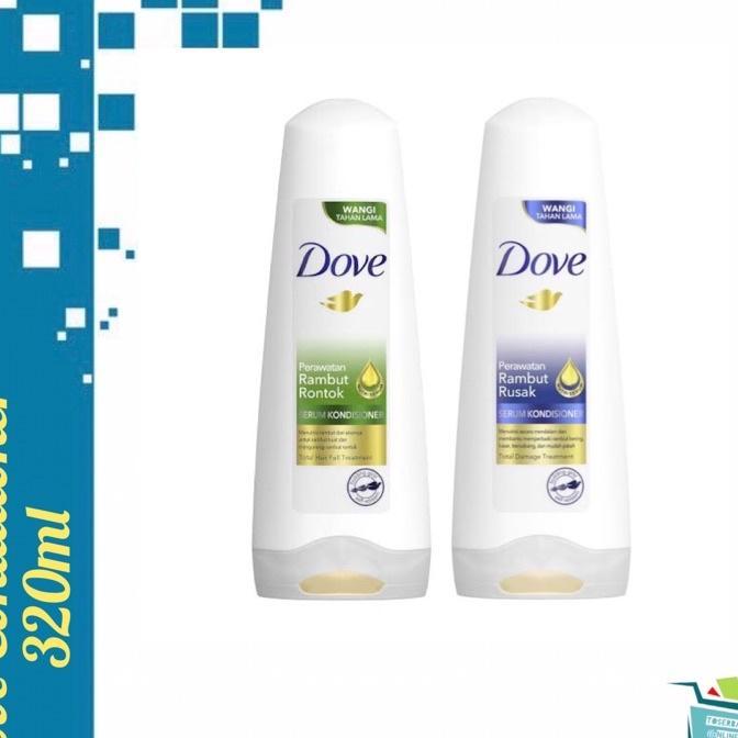 Dove Conditioner 160Ml 320Ml / Dove Conditioner Perawatan Rambut Rontok / Rusak 160 Ml 320 Ml