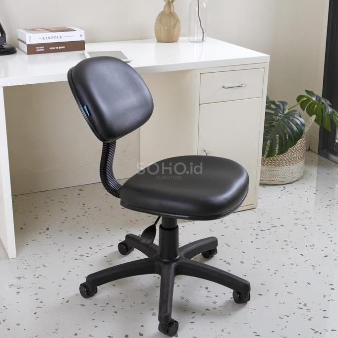 Soho.id Decco Kursi Kantor Carlon 2 Black - Kursi SOHO - Working Chair