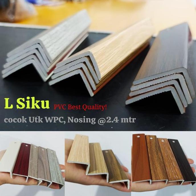 L SIKU STEP NOSING L WPC L PVC SIKU TANGGA SIKU WPC