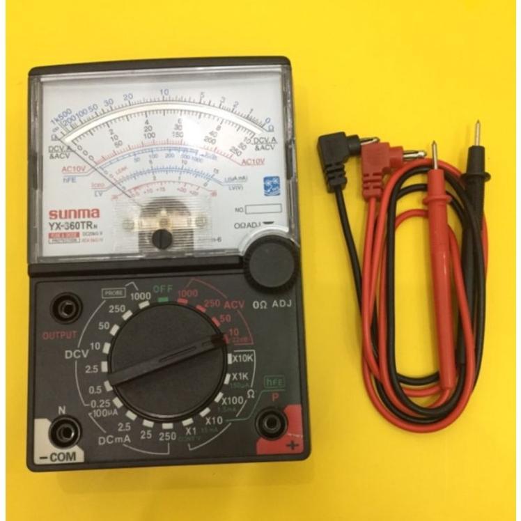MULTITESTER SAMWA YX-360TR MULTI TESTER MULTIMETER ANALOG MULTI METER SUNWA Original
