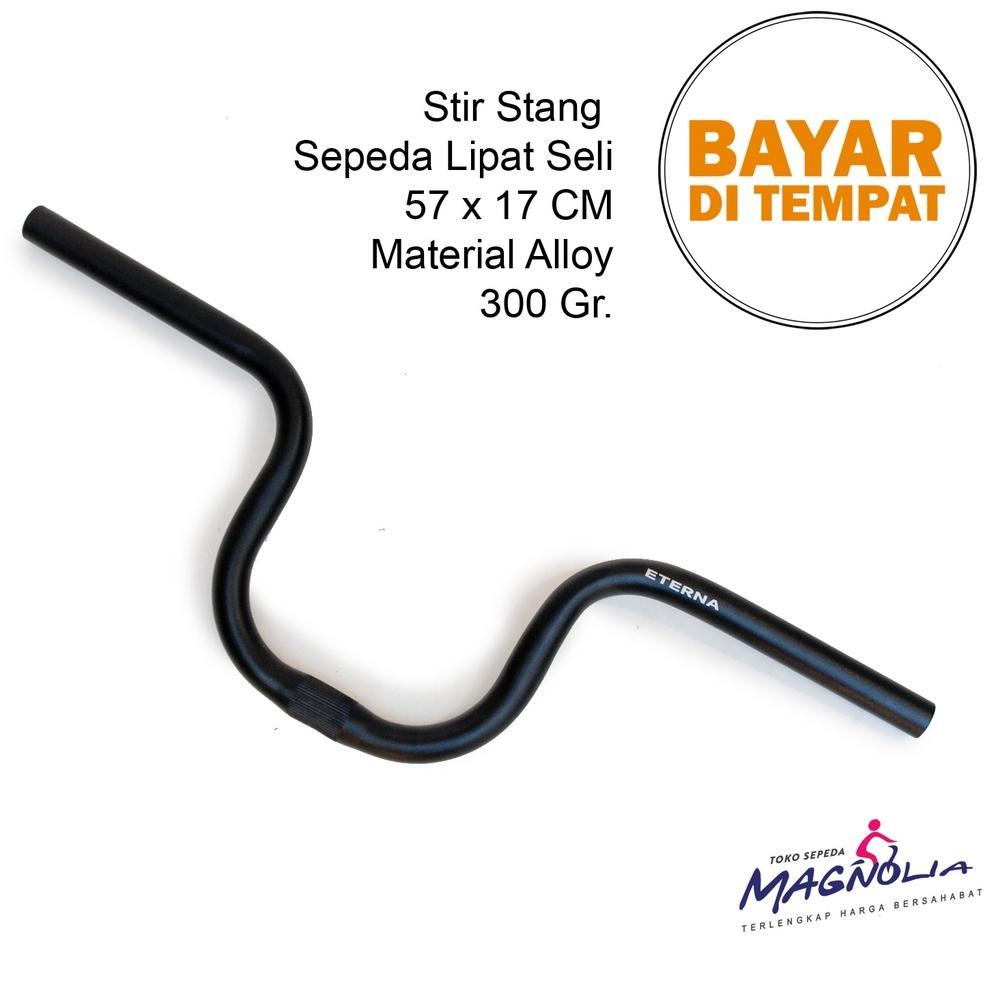 Setang Stang Stir Sepeda Lipat Seli Minion Model Bromptom Alloy Diskon