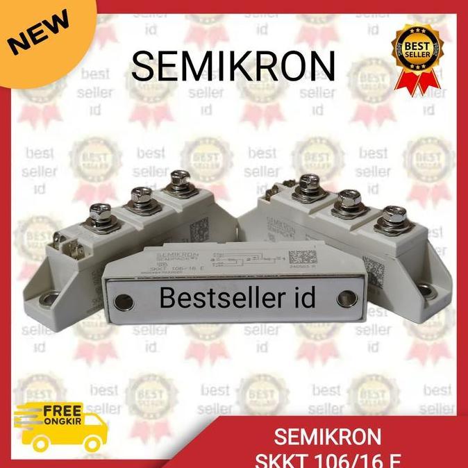 Promo Semikron SKKT106/16E - SKKT 106 16E Semikron Diskon
