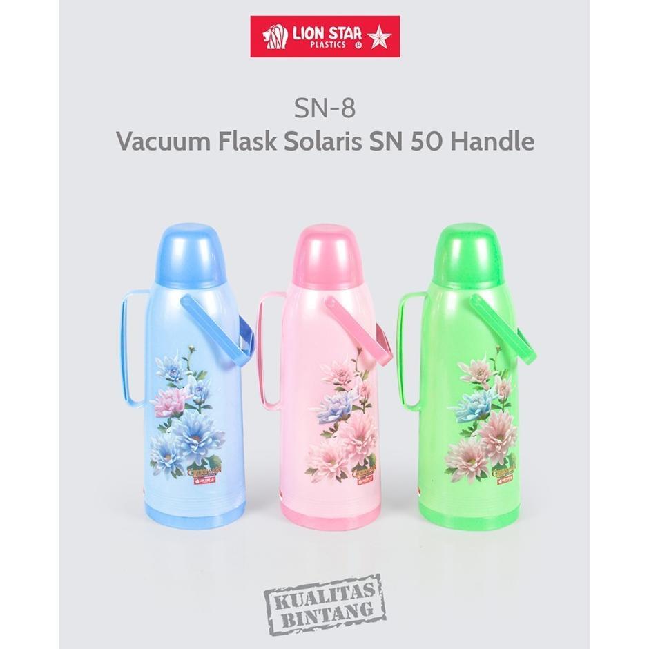 Termos Air LION STAR SN-8 Vacuum Flask Solaris SN 50 Handle Pelampung