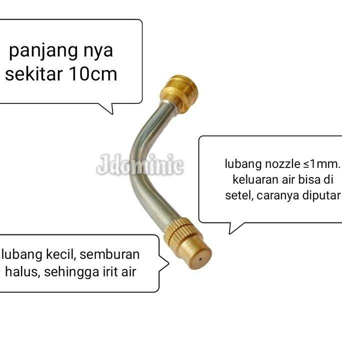 Tation- Kepala Sprayer - Semprotan Semburan Pestisida Hama Kutu Gulma Ulat Kumbang Serangga Gendong 
