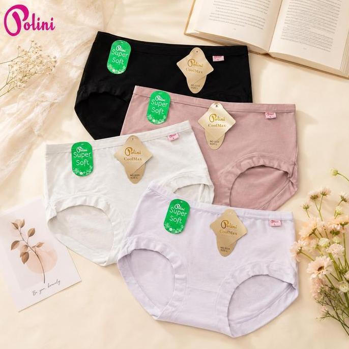 Intima- Polini In - Paket Hemat 3&6Pcs Celana Dalam Nita Nyaman Dipakai Seharian Cd Bahan Katun Supe