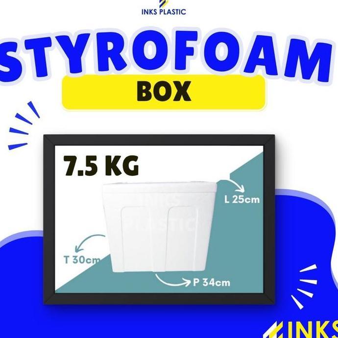 Shift- Styrofoam Box 7,5 Kg Khusus Gosend Bandung