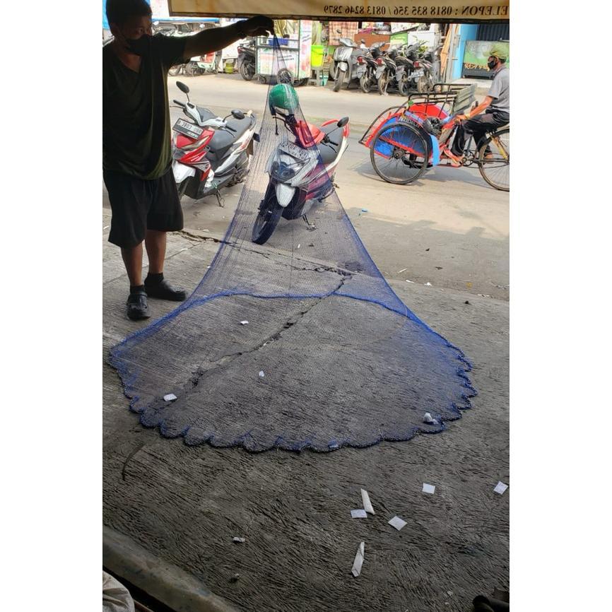 Jala Ikan Bahan Nilon Bukaan Full