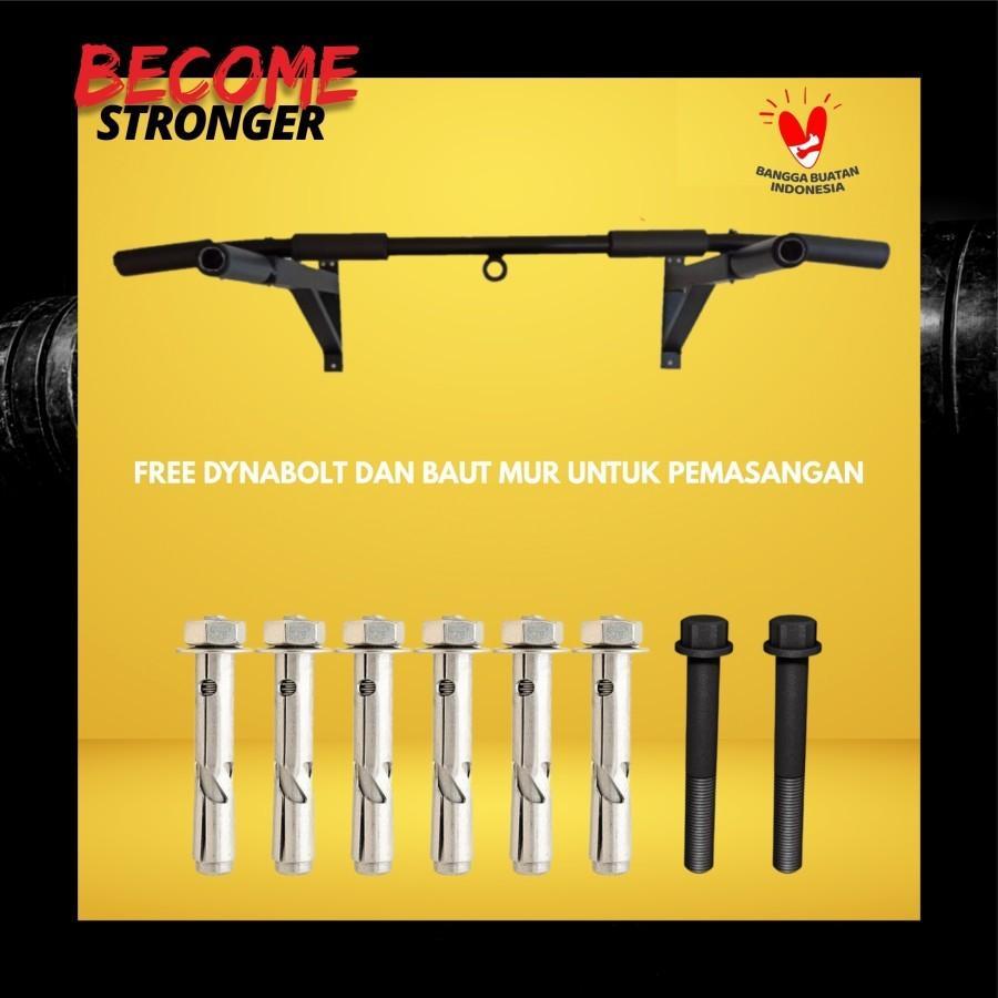 Pull Up Bar 6 Grip Gantungan Samsak Boxing Alat Olahraga Outdoor