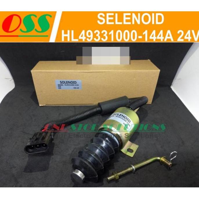 KARSITUL SELENOID SOLENOID HL49331000-144A 24V RELAY UNIV UNTUK GENSET