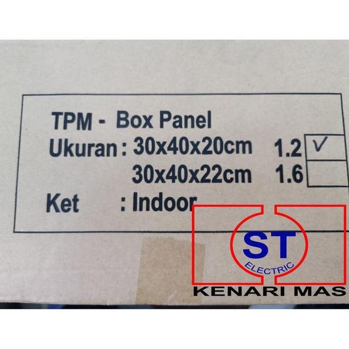 Promo Box Panel 30x40x20 / 30x40 / Box Panel Listrik / Box Panel 30x40 Diskon