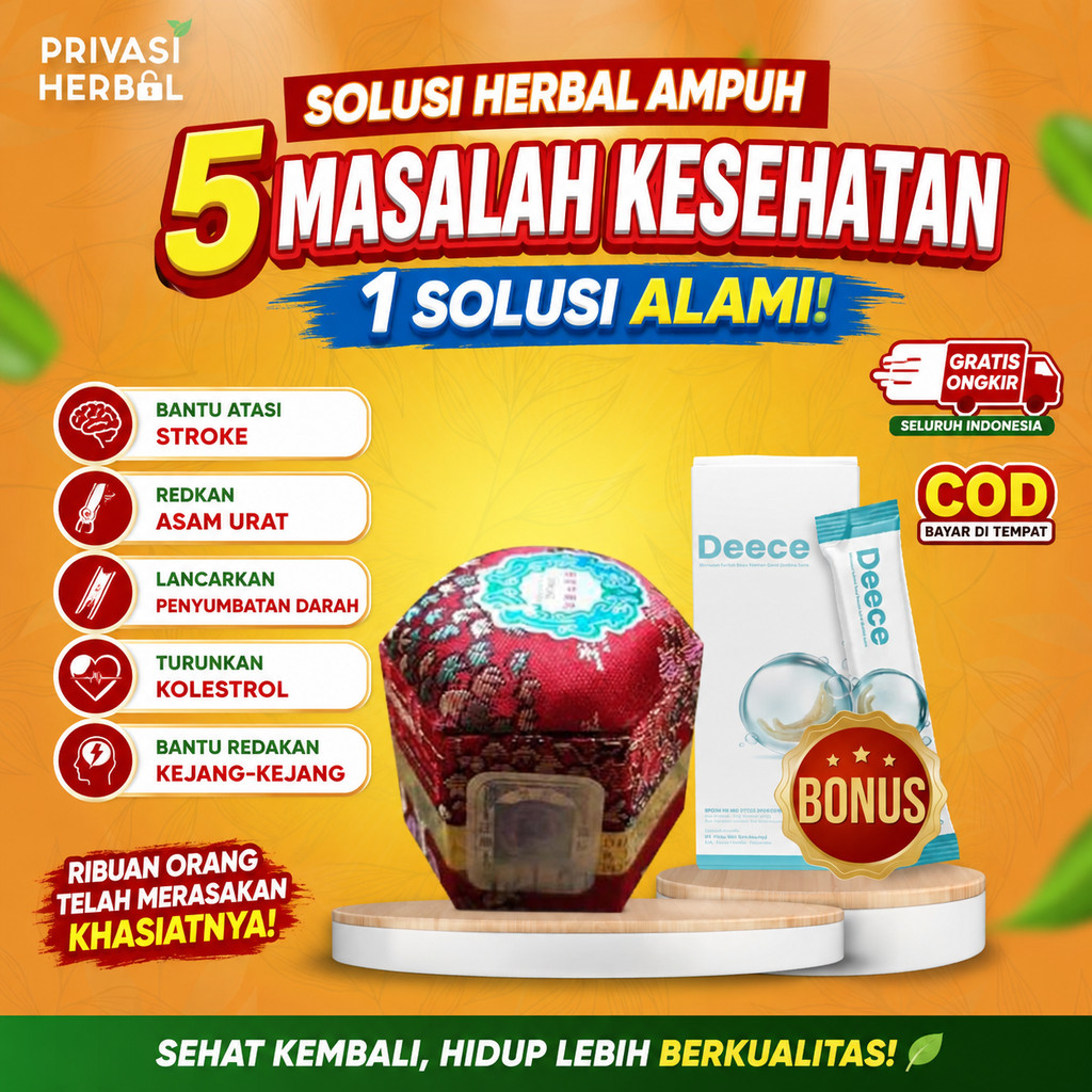 Obat Struk Cina Angkung Herbal Original Obat Stroke, Setruk, Asam Urat, Kolestrol, Rematik, Kebas He