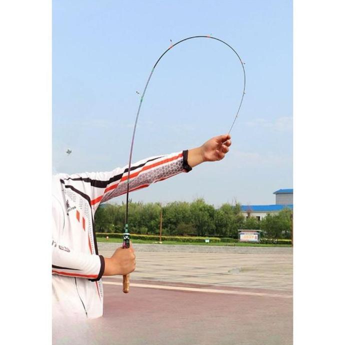 Joran Pancing Karafuru Ul Solid Karbon 198Cm Ringan Kuat