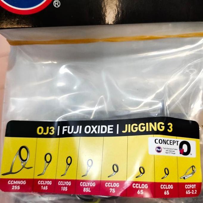 ring joran fuji set untuk jigging set original fuji cincin joran