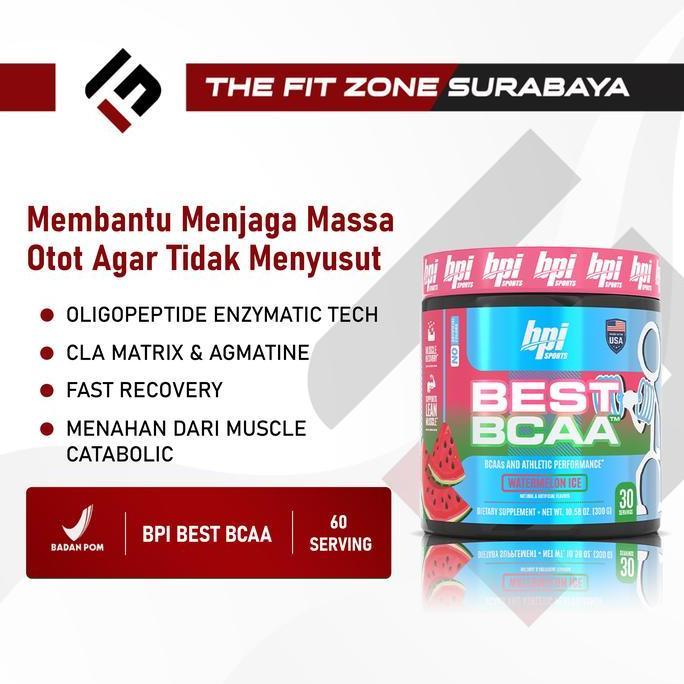 BPI Sports Best Bcaa 60 Servings Suplemen Fitnes