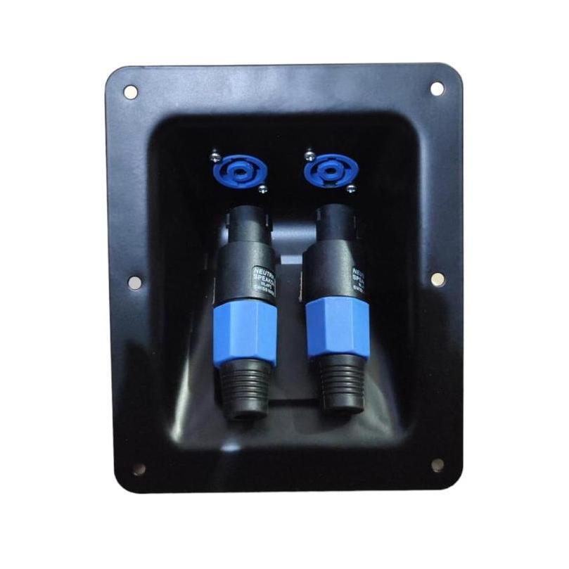 terminal speaker spicon cekung + soket spicon drat + jek spicon