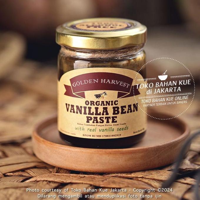 Cakes- Golden Harvest - Organic Vanilla Bean Paste 100Ml Paste Vanili