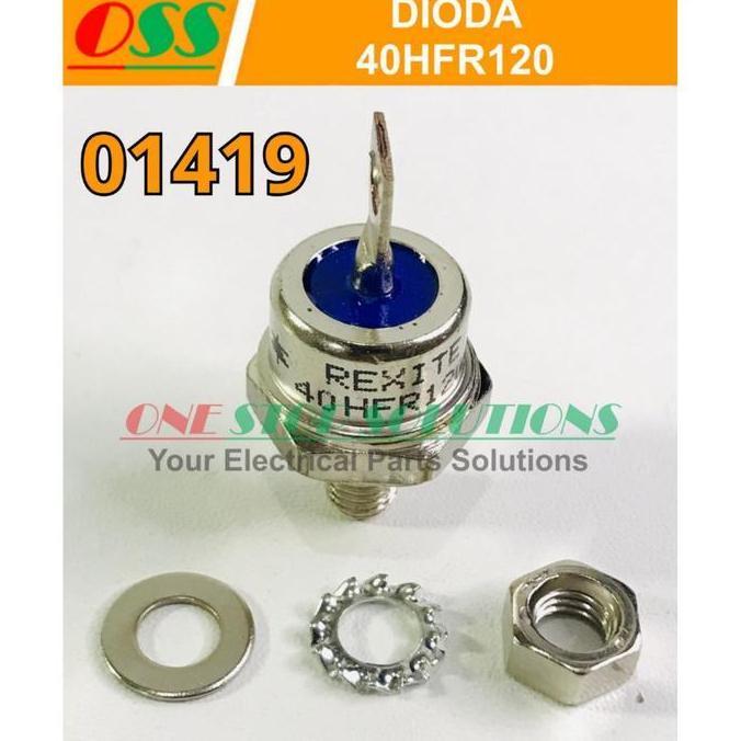 ECHINACEA DIODA 40HFR120 STUD RECTIFIER DIODA BAUT 40A