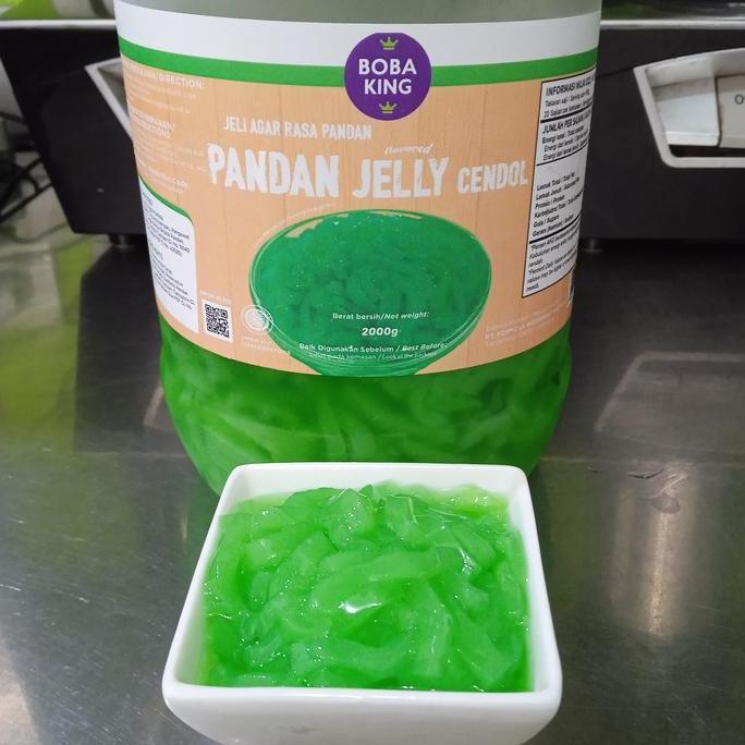 Rohmana- Boba King Cendol Pandan Jelly Terbaru 