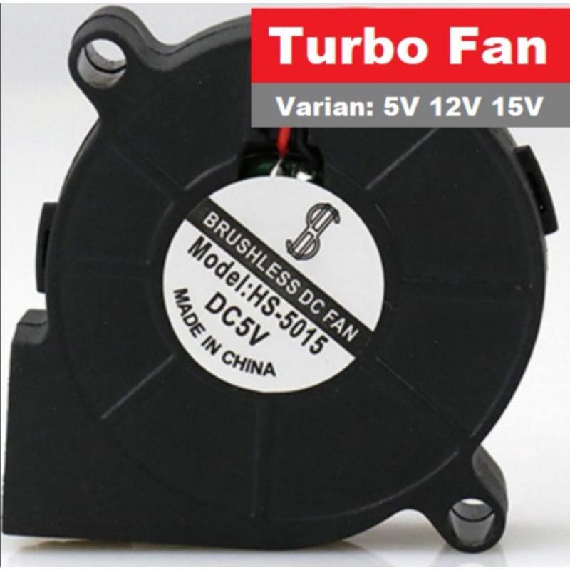 Turbo Fan Mini Blower Kipas Pendingin Brushless Dc 5V 12V 24V Keong
