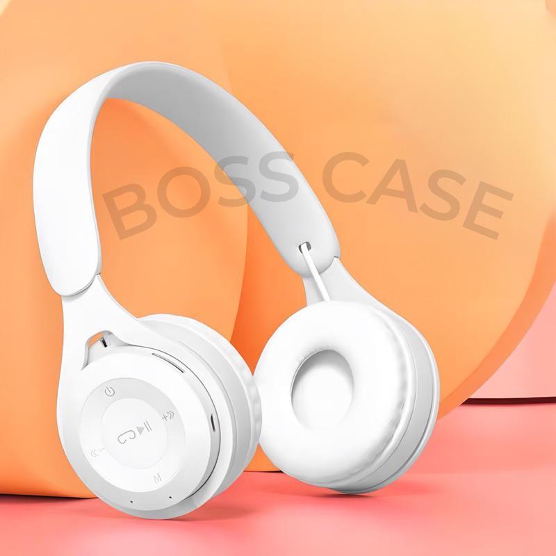 Bosscase-Y08 Headphone Bluetooth Headset Wireless Macaron Y08 Stereo Headphone