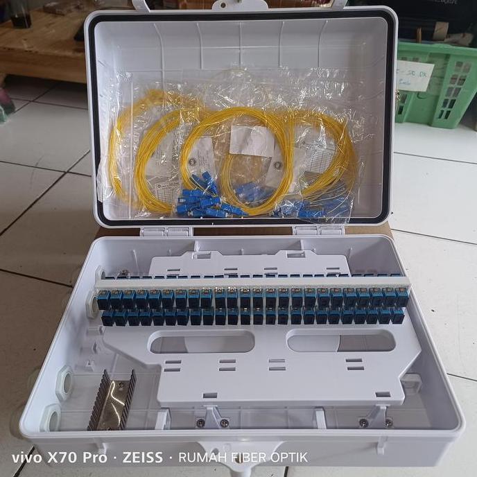 odp 48 core lengkap pigtail SC UPC/odp 48core