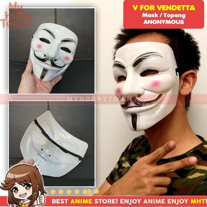 Topeng V For Vendetta : Anonymous