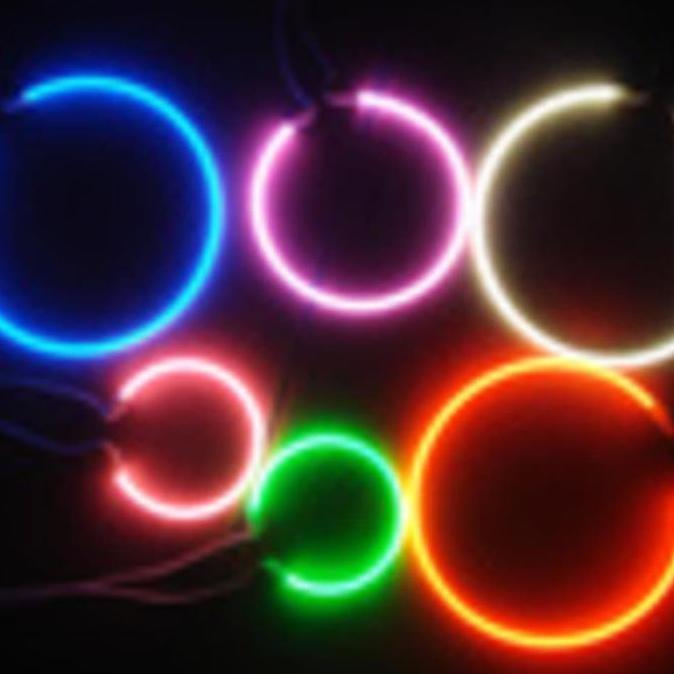 Promo Ring Neon Projie Projector CCFL Angeleyes 60mm 80mm 100mm Diskon