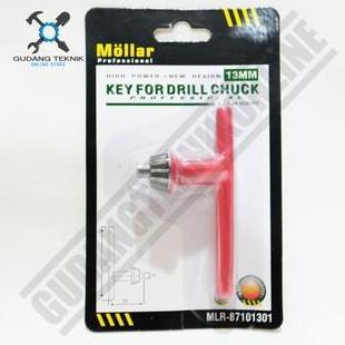 QUIXOTE MOLLAR Kunci Kepala Bor 13mm MERAH MOLLAR / Kunci Bor 13mm MOLLAR MERAH