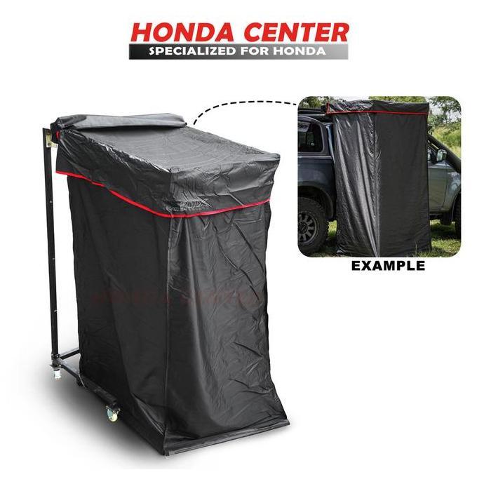 DIREWOLF Shower Tent Side Car Tenda Mandi Samping Mobil Tenda Ruang Ganti Camping RMX Overland Bonco