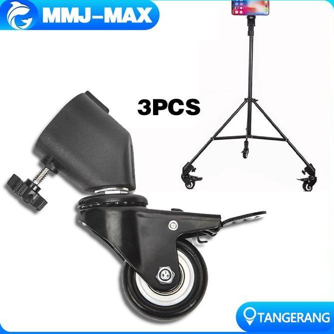 CHALK Roda untuk Dudukan Lampu/Roda Tiang Lampu/Light Stand Wheel