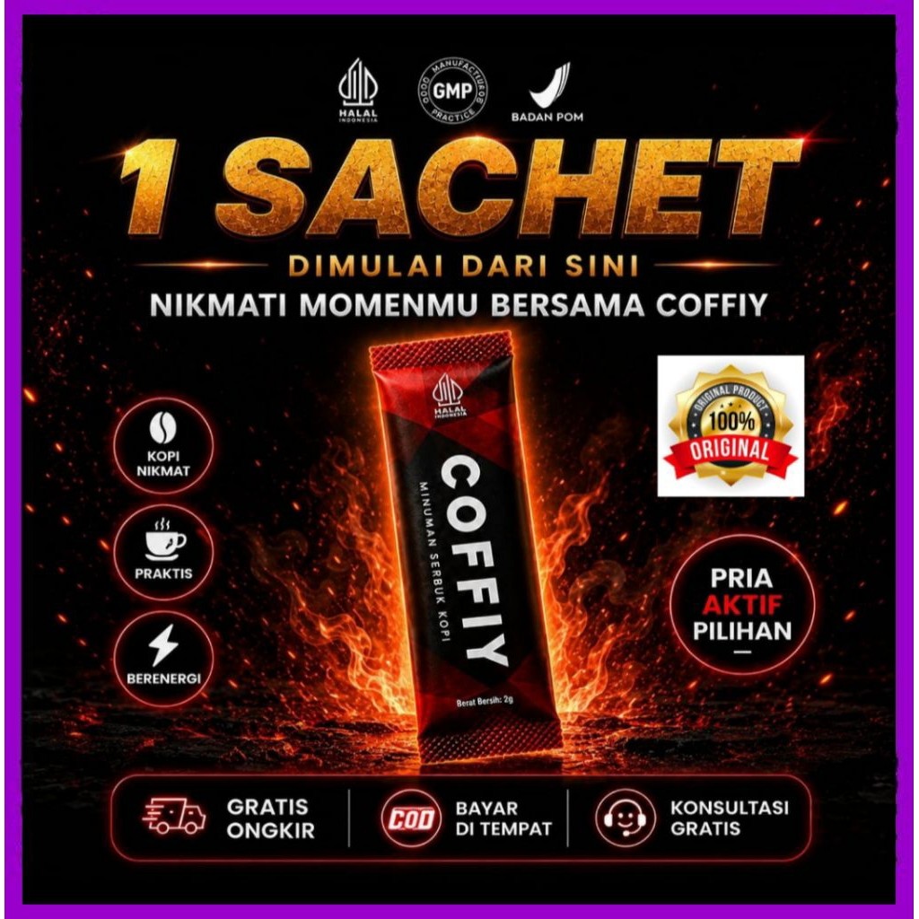 Coffiy Minuman Kebugaran Stamina Pria - Coffiy Kopi