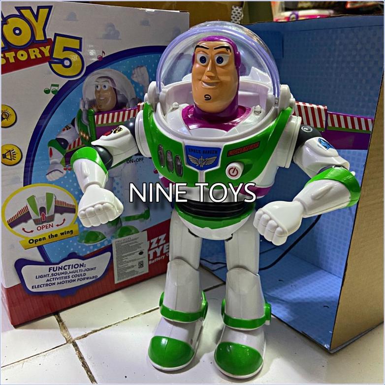 ROBOT BUZZ LIGHTYEAR BERSAYAP TOY STORY ROBOT BUZZ BISA BERJALAN