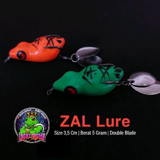 Maxsi- Soft Frog Zal Lure 3,5 Cm Umpan Casting Gabus