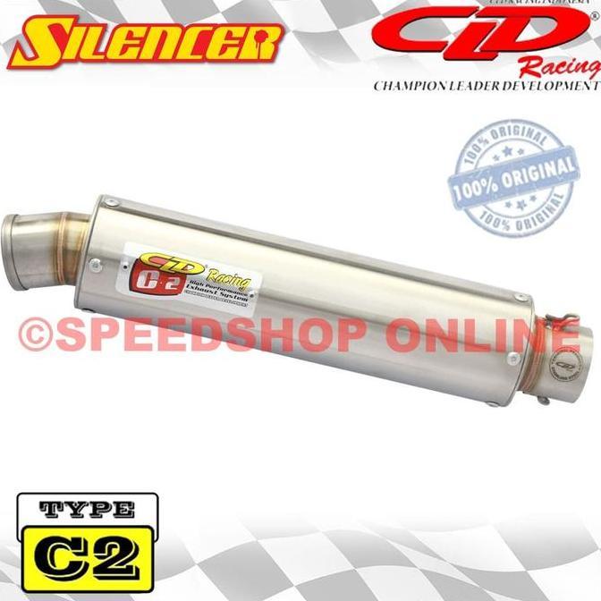 Terlaris, Silencer Knalpot Cld Silencer Only C2 Bulat Doff Original