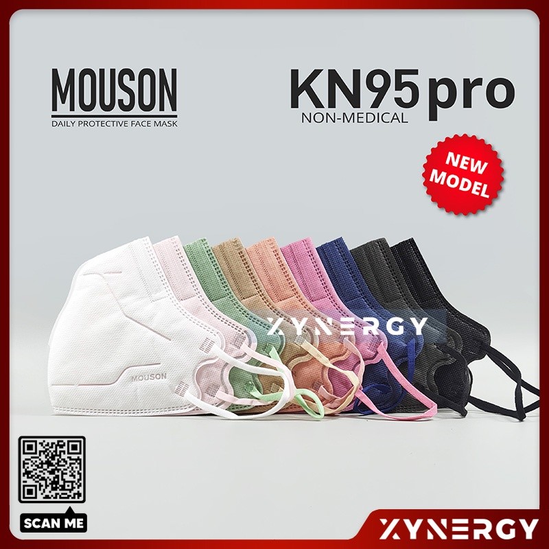 Masker Mouson KN95 Pro Masker Non Medis Sekali Pakai