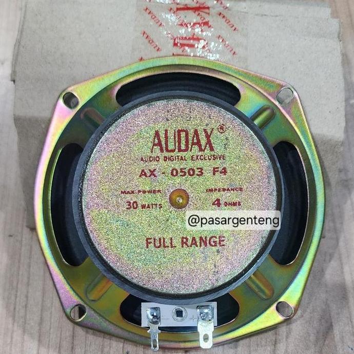 Solusoundmart - Speaker 5Inch Audax Ax 0503 F4 Fullrange Terbaru 