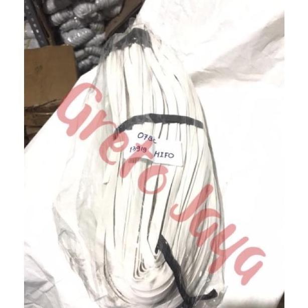 ( 078 C ) Karet Kaca Type 078c Kecil Putih Aluminium Lis Sekoneng Alumunium Alminium