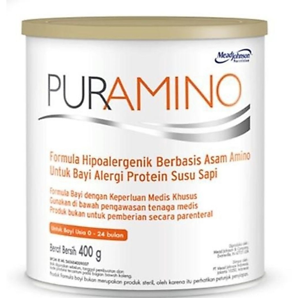 Puramino Susu Formula Alergi Susu Sapi Hipoalergenik 400g