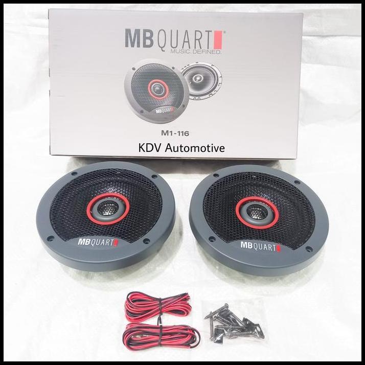 DISKON SPEAKER COAXIAL MB-QUART M1-116 6 INCH / SPEAKER 6 INCH MOBIL MB-QUART 