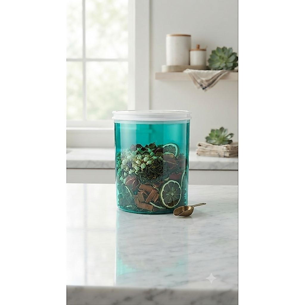 Tupperware Jolly Keeper 2.7L - toples kristal jumbo jolly keeper tupperware new @S